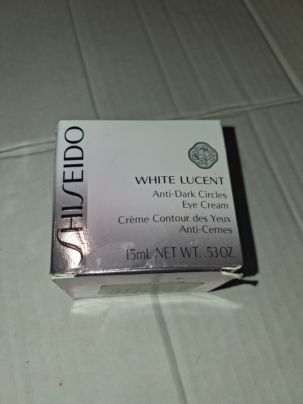 Shiseido White Lucent Anti-Dark Circles Eye Cream - White, Silver